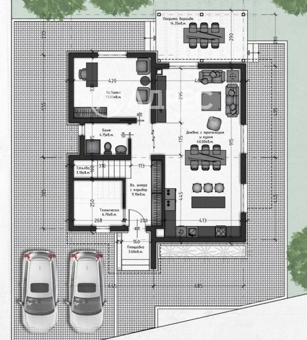 Продава КЪЩА, с. Мусачево, област София област, снимка 4 - Къщи - 55924115