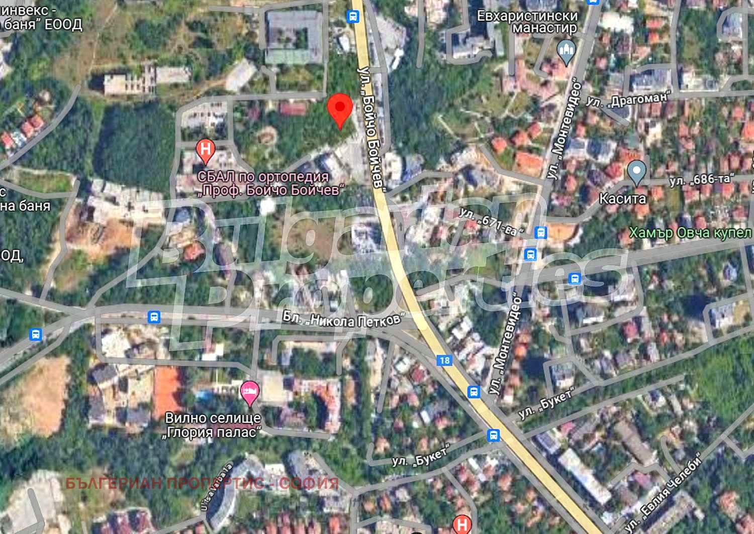 Продава ПАРЦЕЛ, гр. София, Горна баня, снимка 2 - Парцели - 48960643