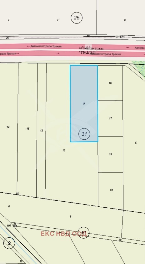 For Sale  Plot region Plovdiv , magistrala Trakiya , 6964 sq.m | 17917828 - image [3]