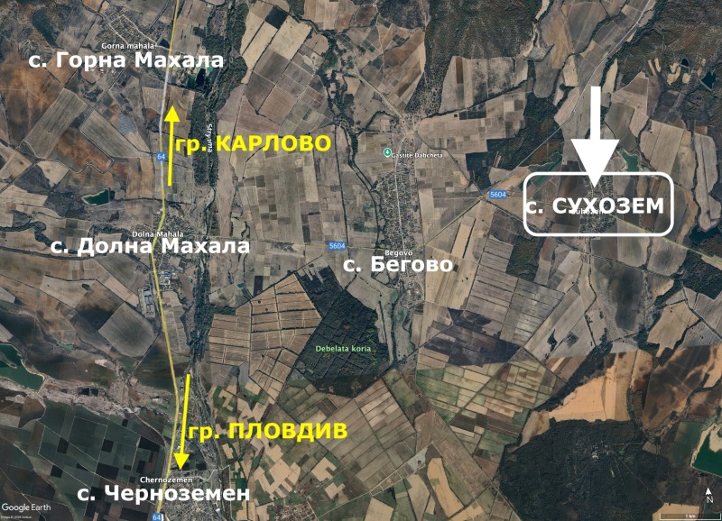 Продава ПАРЦЕЛ, с. Сухозем, област Пловдив, снимка 8 - Парцели - 53112759