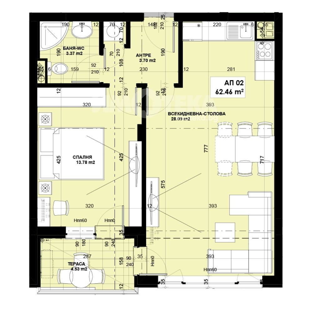 Продава 2-СТАЕН, гр. София, Надежда 3, снимка 6 - Апартаменти - 55897210