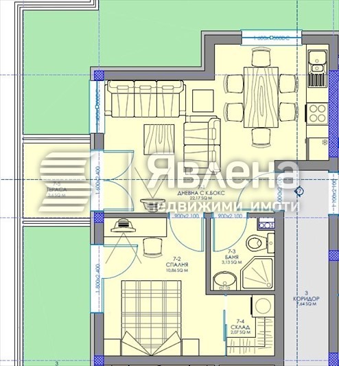 Продава 2-СТАЕН, гр. Благоевград, Ален мак, снимка 2 - Апартаменти - 52880840