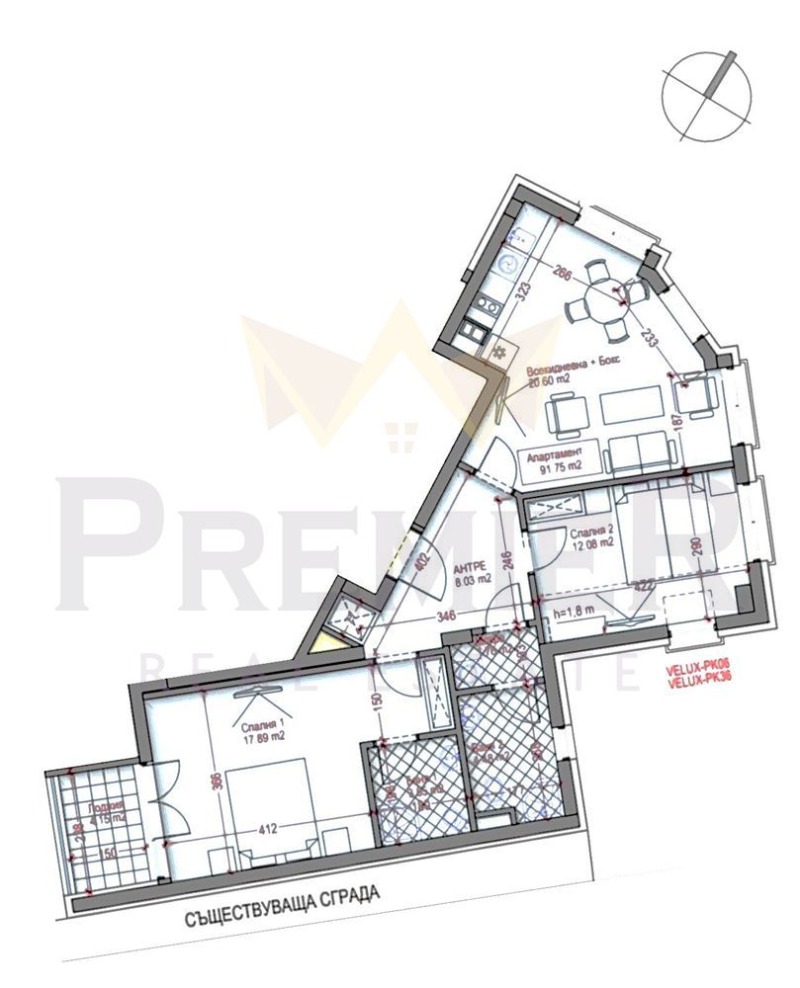 Zu verkaufen  2 Schlafzimmer Sofia , Oborishte , 111 qm | 38957001 - Bild [2]