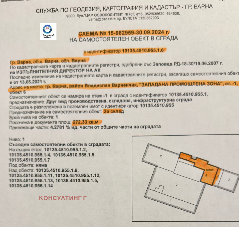 Продава СКЛАД, гр. Варна, Западна промишлена зона, снимка 1 - Складове - 48029178