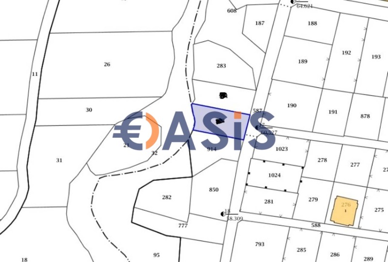 Продава ПАРЦЕЛ, гр. Свети Влас, област Бургас
