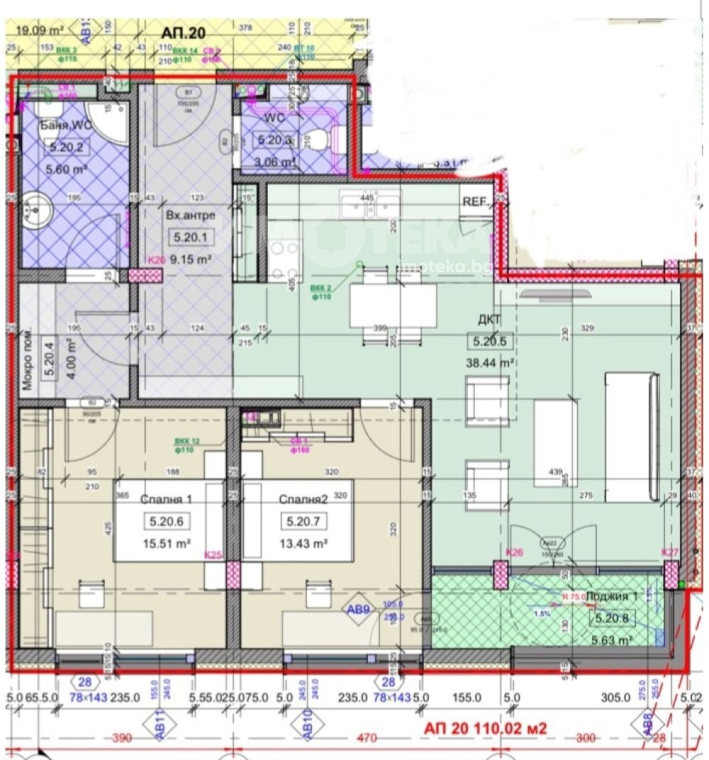 Продава 3-СТАЕН, гр. София, Витоша, снимка 3 - Апартаменти - 54675822