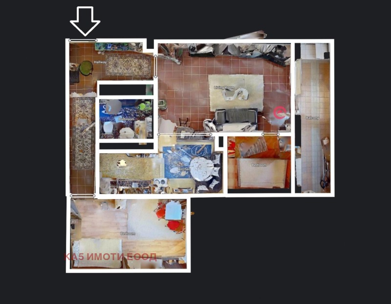 Продава 2-СТАЕН, гр. София, Младост 4, снимка 6 - Апартаменти - 53163958