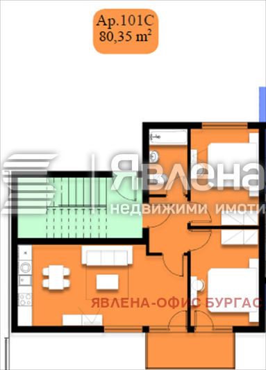 Eladó  2 hálószobás régió Burgasz , Sveti Vlas , 80 négyzetméter | 14347796 - kép [5]