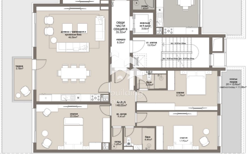 Продава 3-СТАЕН, гр. София, Люлин 5, снимка 5 - Апартаменти - 52462561