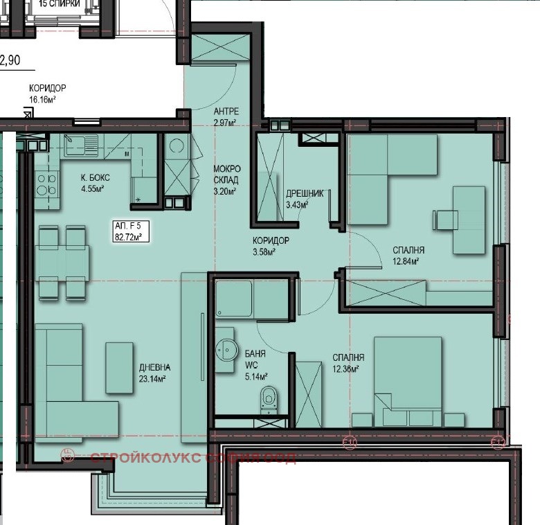 Продава 3-СТАЕН, гр. София, Младост 4