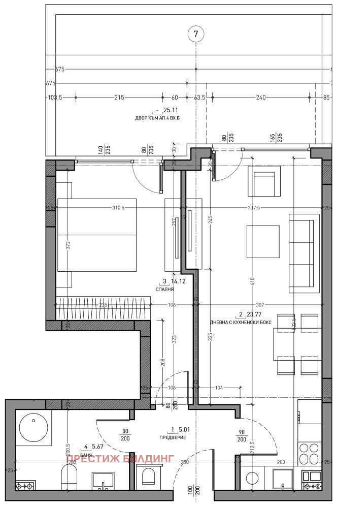 Продава 2-СТАЕН, гр. София, Малинова долина, снимка 3 - Апартаменти - 53177493