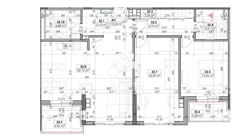 Till salu  2 sovrum Sofia , Oboristje , 135 kvm | 13938937 - bild [3]