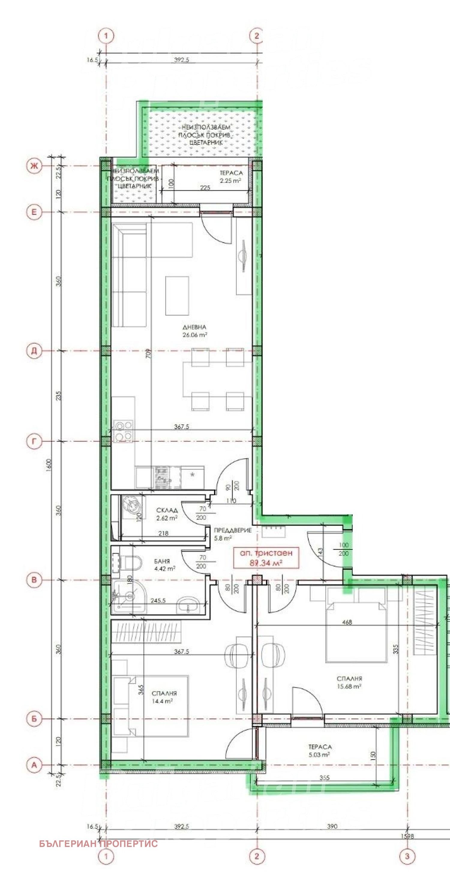 Продава 3-СТАЕН, гр. Приморско, област Бургас, снимка 6 - Апартаменти - 54665614