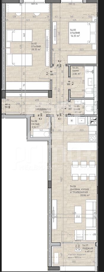 Zu verkaufen  2 Schlafzimmer Sofia , Suhata reka , 124 qm | 55501748 - Bild [16]