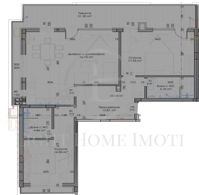 Продава 3-СТАЕН, гр. Пловдив, Христо Смирненски, снимка 13 - Апартаменти - 52745016