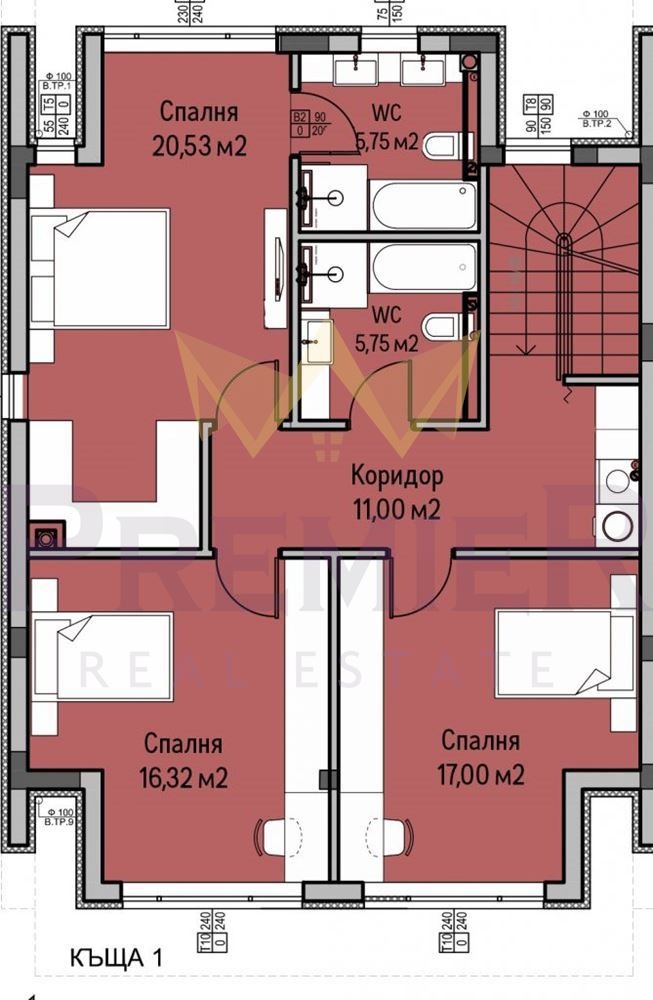 Продава КЪЩА, гр. София, с. Панчарево, снимка 11 - Къщи - 53230160