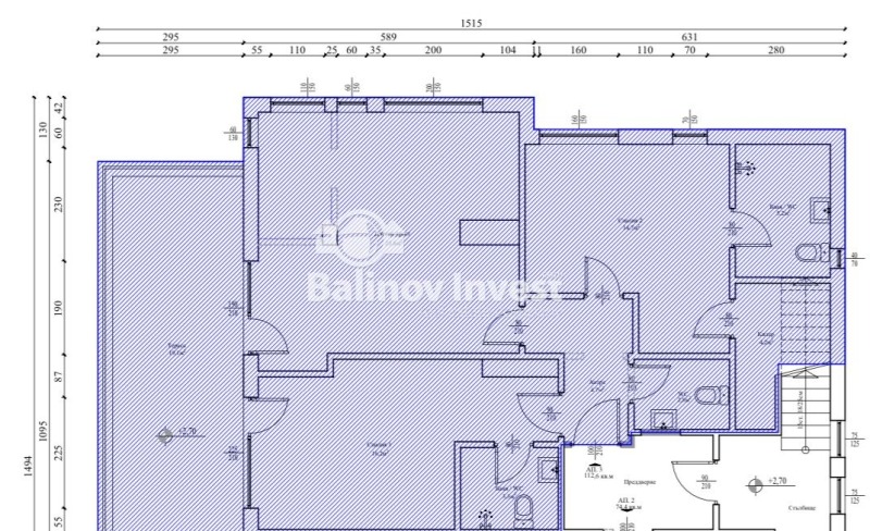 Продается  2 спальни Варна , м-т Евксиноград , 120 кв.м | 67160510 - изображение [6]