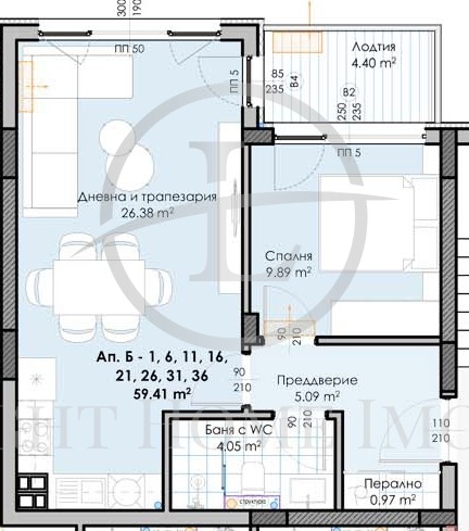 Продается  2 спальни Пловдив , Кючук Париж , 113 кв.м | 68267195