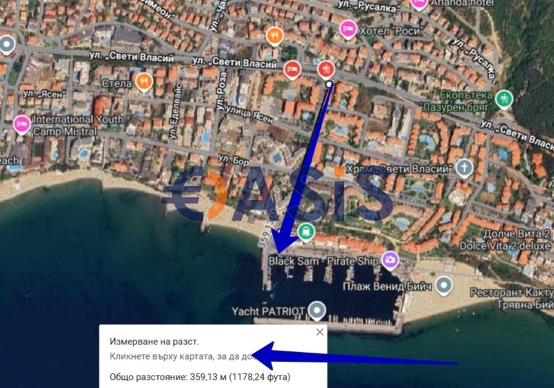 Продава 3-СТАЕН, гр. Свети Влас, област Бургас, снимка 14 - Апартаменти - 52818259