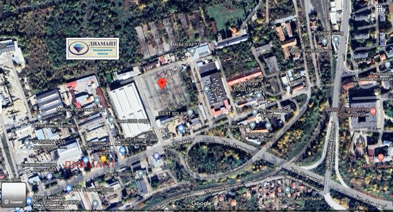 Продава  Пром. помещение град Добрич , Промишлена зона - Запад , 2100 кв.м | 98531937