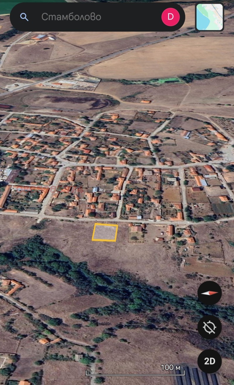 Продава ПАРЦЕЛ, с. Стамболово, област Хасково, снимка 8 - Парцели - 53091900