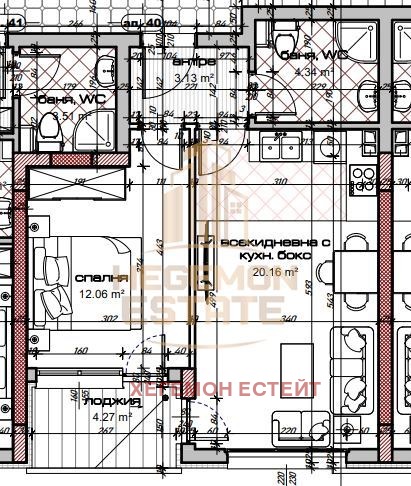 In vendita  1 camera da letto Varna , Kajsieva gradina , 64 mq | 65793932