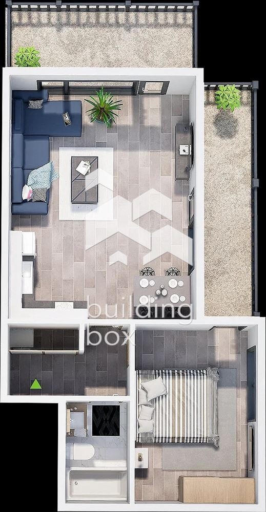 Продава 2-СТАЕН, гр. Пловдив, Христо Смирненски, снимка 3 - Апартаменти - 54401025