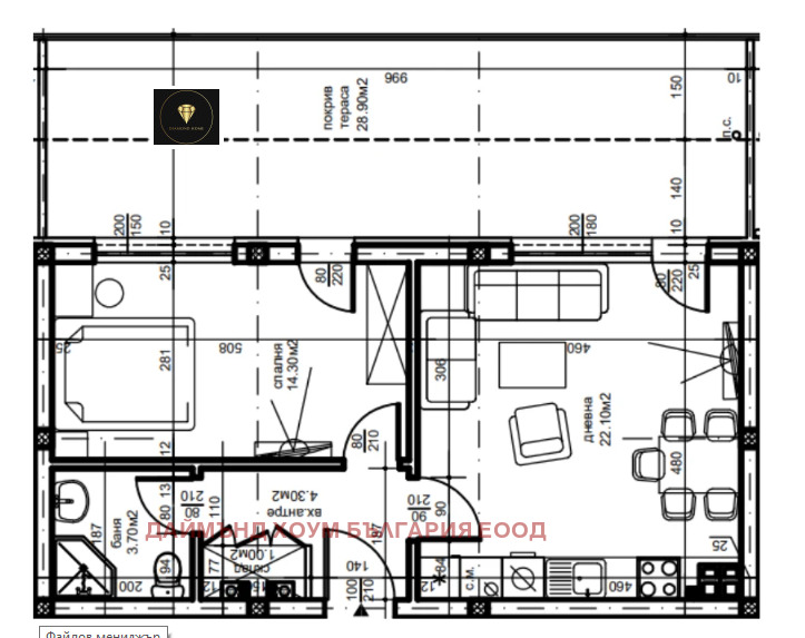 Продава 2-СТАЕН, гр. Пловдив, Южен, снимка 2 - Aпартаменти - 48095555