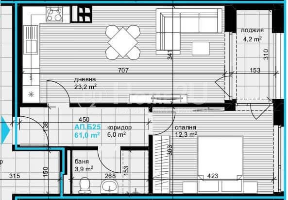 Продава 2-СТАЕН, гр. Варна, Аспарухово, снимка 6 - Aпартаменти - 48974231