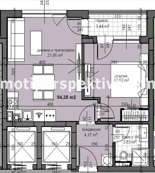 Продава 2-СТАЕН, гр. Пловдив, Тракия, снимка 3 - Апартаменти - 53510734