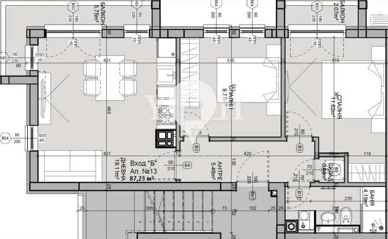 Продава 3-СТАЕН, гр. София, Манастирски ливади, снимка 3 - Апартаменти - 53366118
