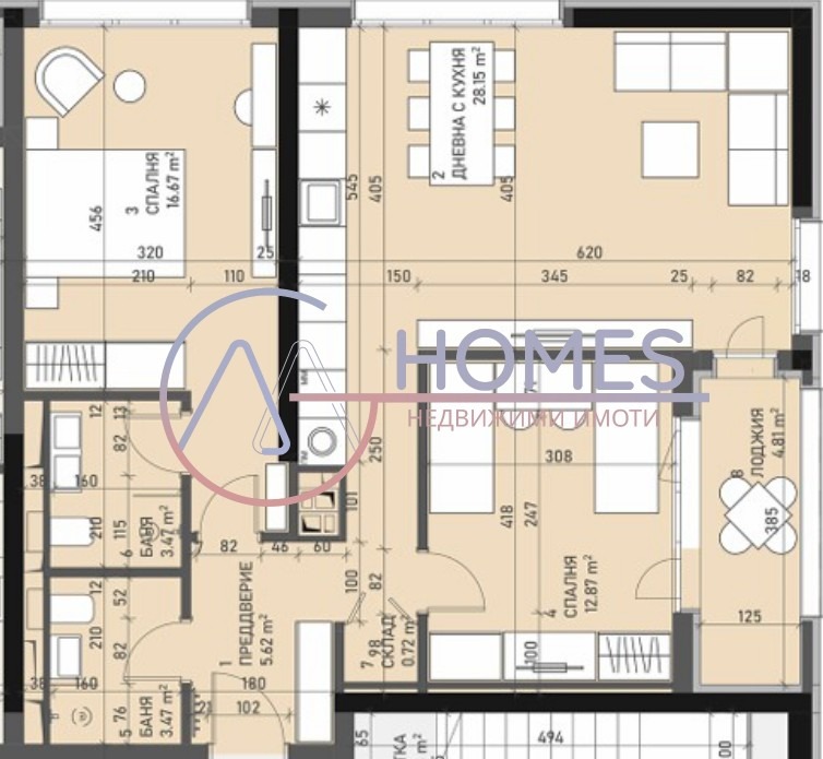Продава 3-СТАЕН, гр. София, Банишора