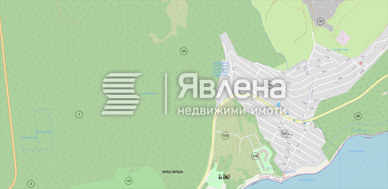 À venda  Trama região Dobrich , Baltchik , 460 m² | 58652267 - imagem [2]