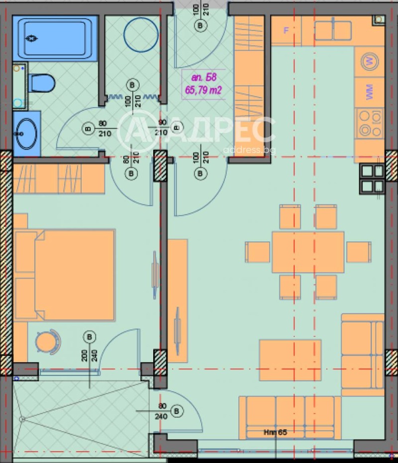 Продава 2-СТАЕН, гр. София, Манастирски ливади, снимка 2 - Апартаменти - 53028601