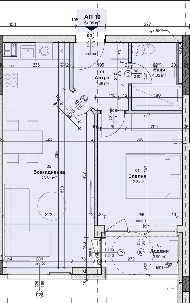 Продава 2-СТАЕН, гр. Варна, Виница, снимка 3 - Апартаменти - 53108575