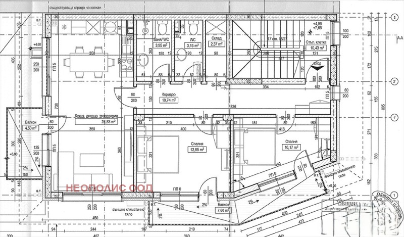 Na prodej  2 ložnice oblast Burgas , Achtopol , 112 m2 | 94838532 - obraz [4]
