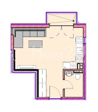 Til salgs  Studio Varna , Vladislav Varnensjik 1 , 41 kvm | 53093965 - bilde [3]
