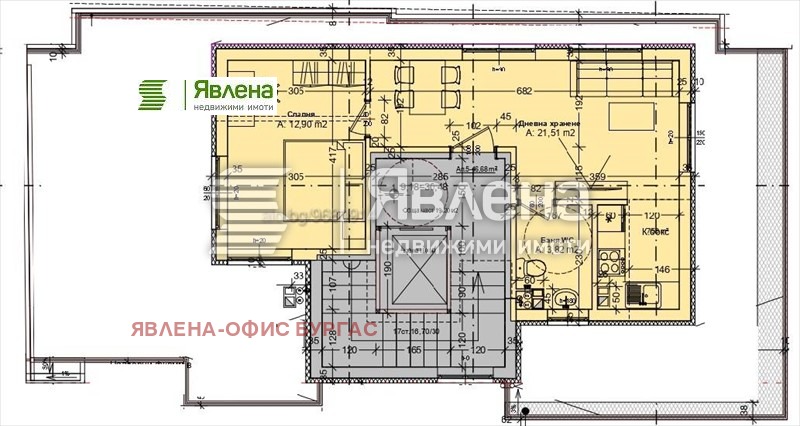 Продава 2-СТАЕН, гр. Бургас, Зорница, снимка 4 - Aпартаменти - 47058836