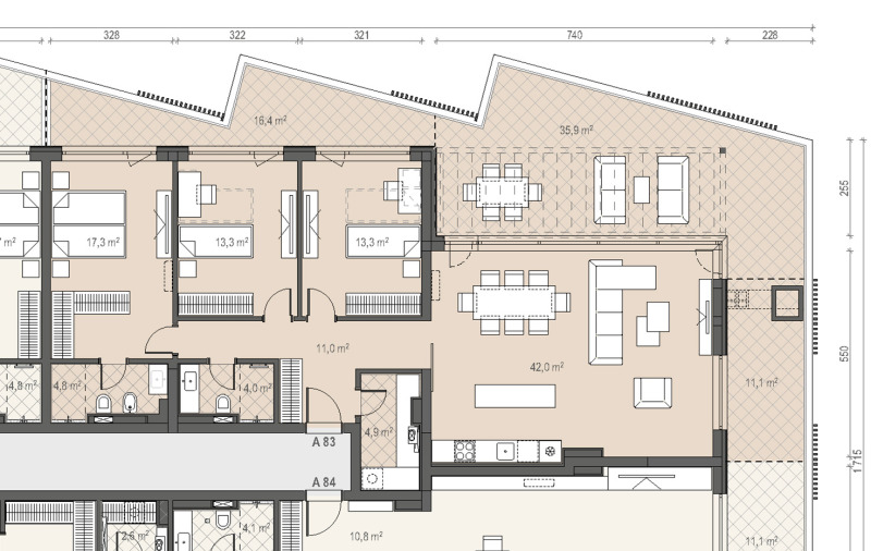 Продава  Многостаен град София , Манастирски ливади , 200 кв.м | 91463913 - изображение [4]