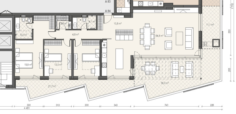 Продава  Многостаен град София , Манастирски ливади , 200 кв.м | 91463913 - изображение [3]