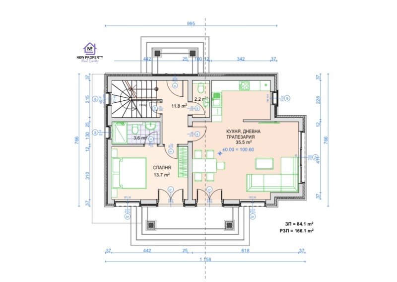 Продава КЪЩА, с. Черни връх, област Бургас, снимка 2 - Къщи - 53460601