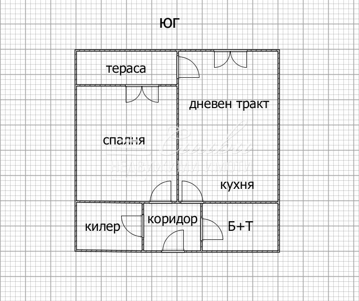 Продава 2-СТАЕН, гр. Шумен, Болницата, снимка 6 - Апартаменти - 56608419