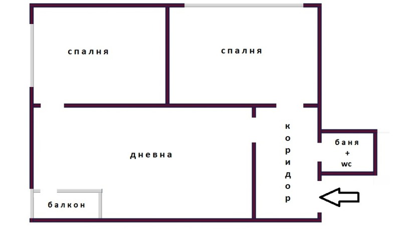 Продава 3-СТАЕН, гр. Варна, Чаталджа, снимка 7 - Aпартаменти - 47990142