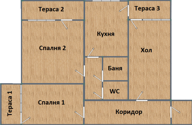 Na prodej  2 ložnice Varna , Čajka , 100 m2 | 55696785 - obraz [15]