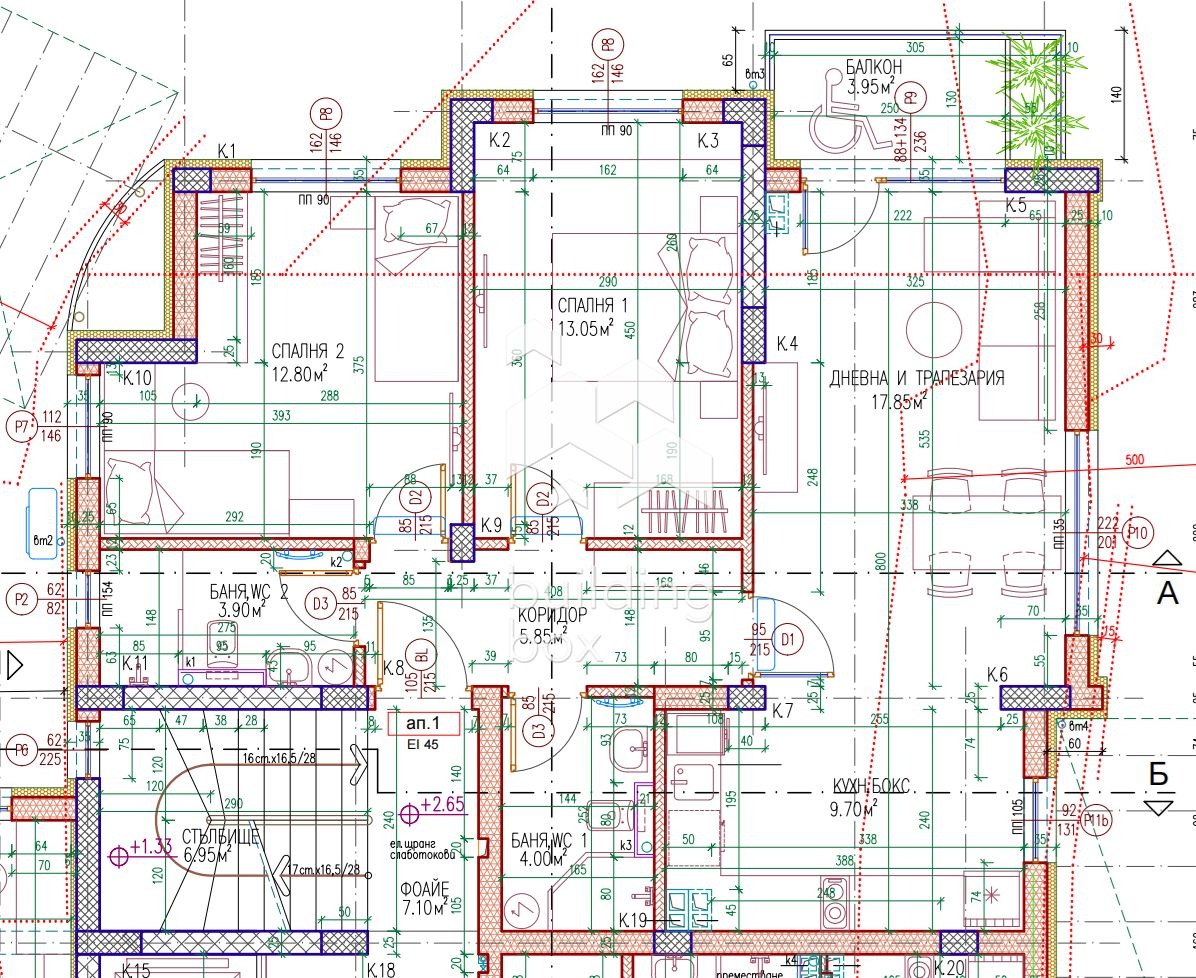 Продава 3-СТАЕН, гр. Пловдив, Център, снимка 2 - Апартаменти - 55886201