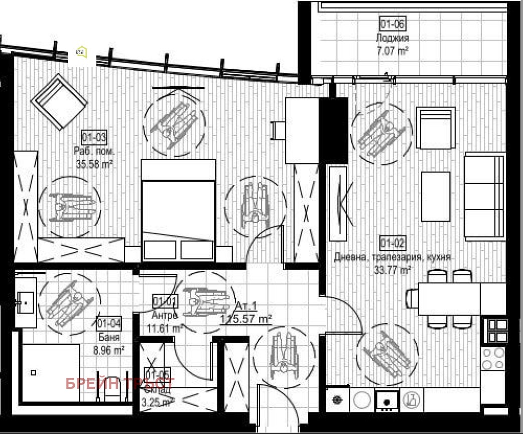 Продава АТЕЛИЕ, ТАВАН | Imot.bg — изображение 10