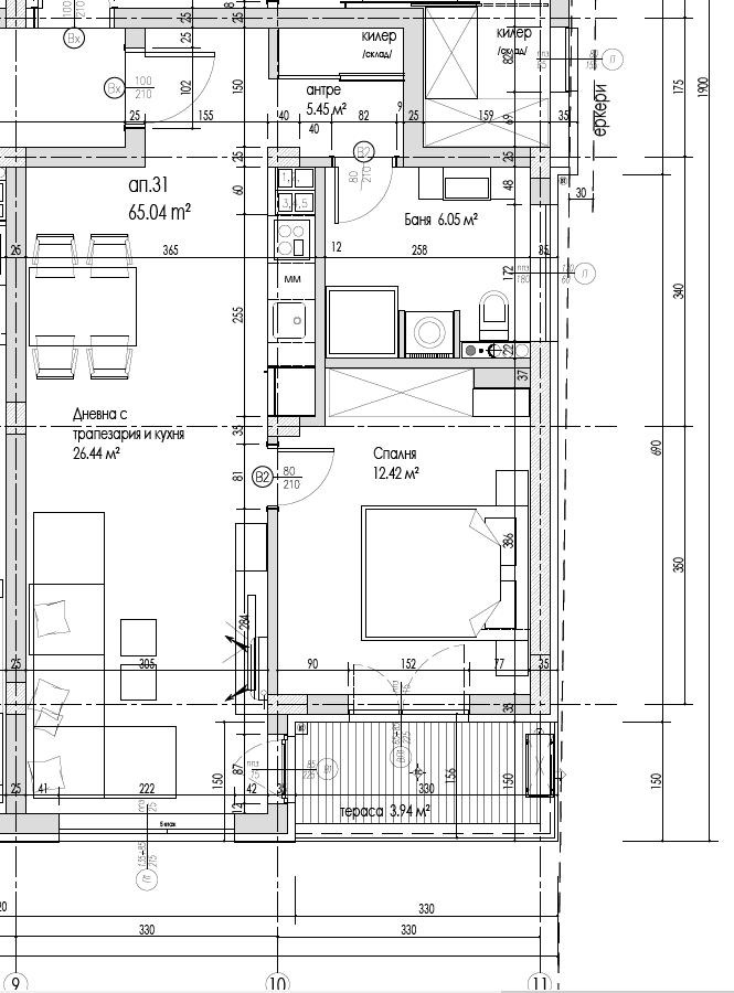 Продаја  1 спаваћа соба Софија , Овча купел 2 , 74 м2 | 70972019 - слика [10]