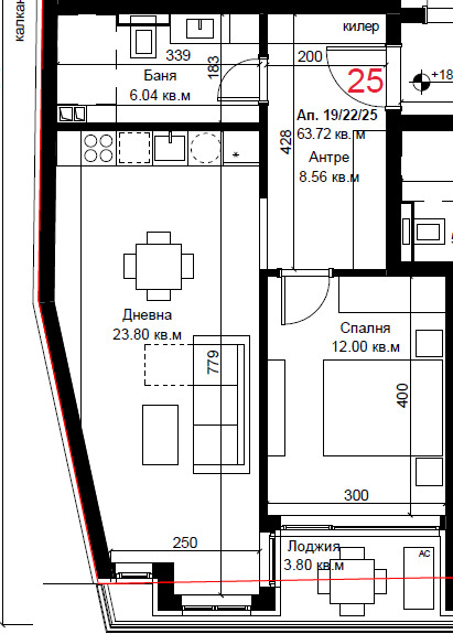 Продаја  1 спаваћа соба Варна , Грацка махала , 75 м2 | 66759599 - слика [3]