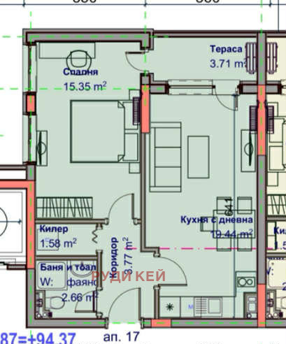 Продава 2-СТАЕН, гр. Варна, Възраждане 1, снимка 2 - Апартаменти - 52143376