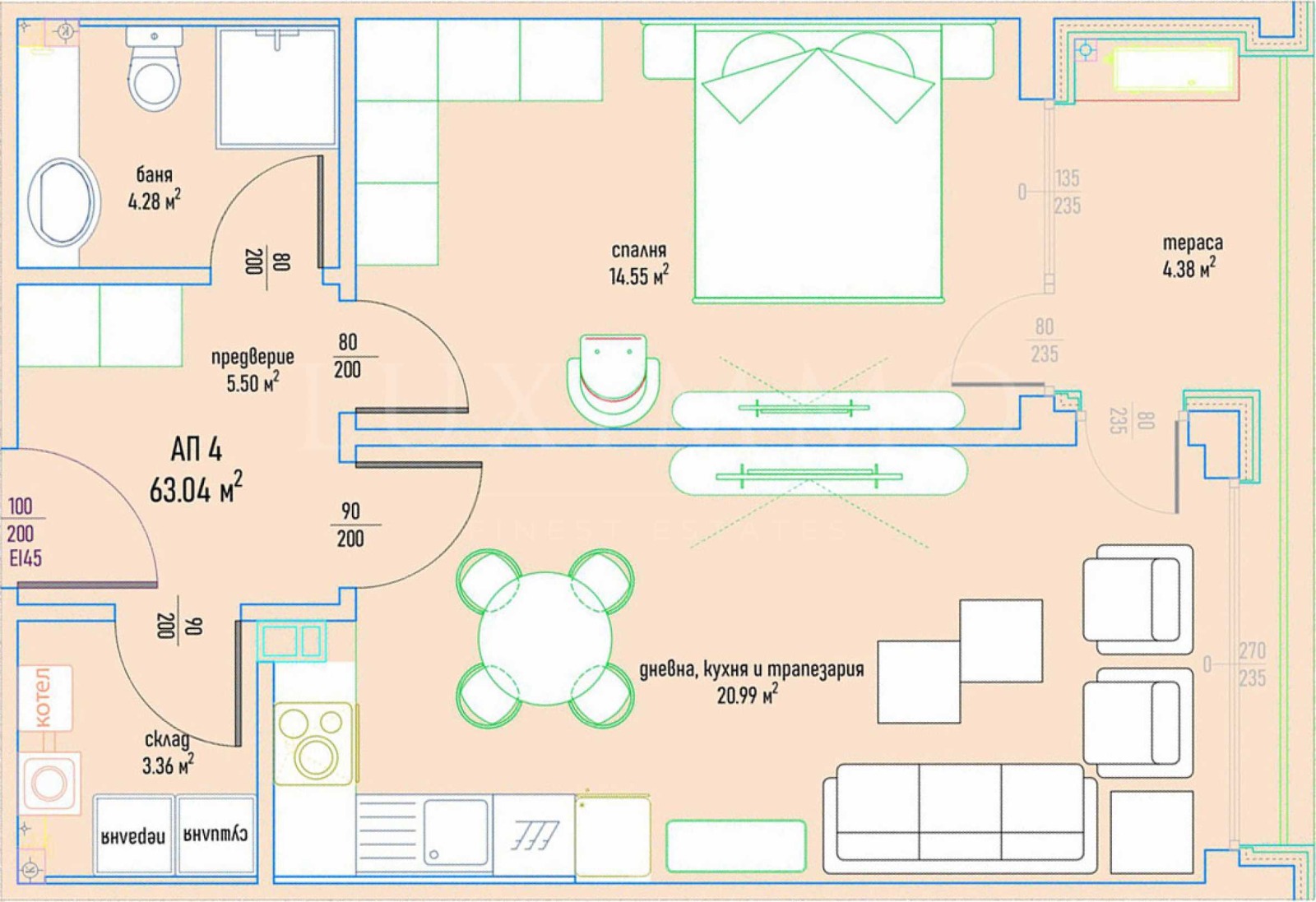 Продава 2-СТАЕН, гр. София, Малинова долина, снимка 2 - Апартаменти - 53800996